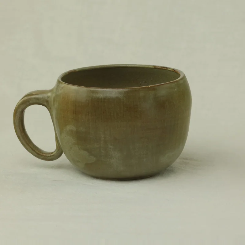 Olive green mug