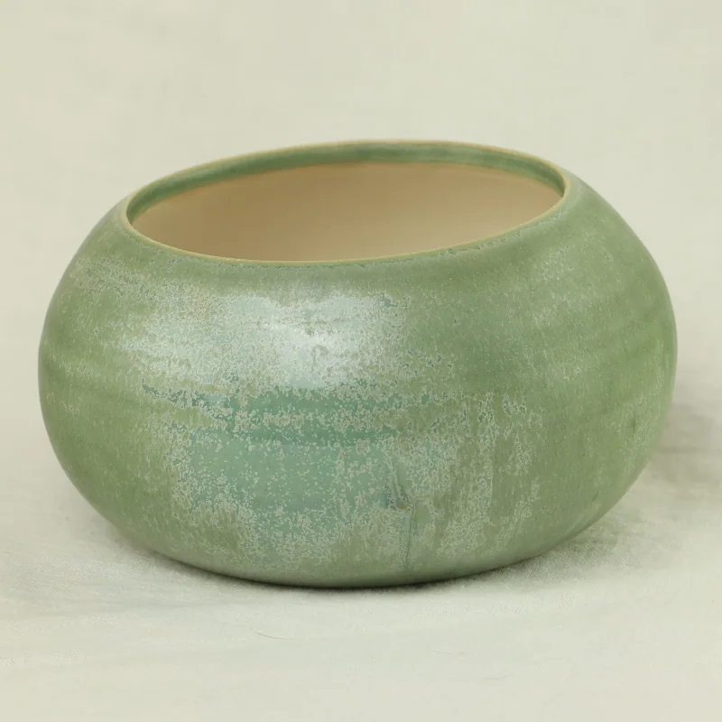 Sage green planter